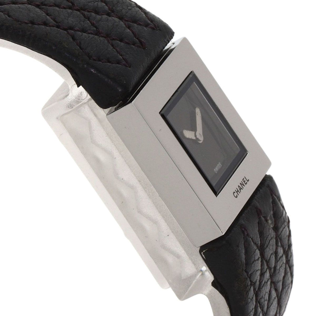 Chanel Quilted Watch SS Leather — view 6