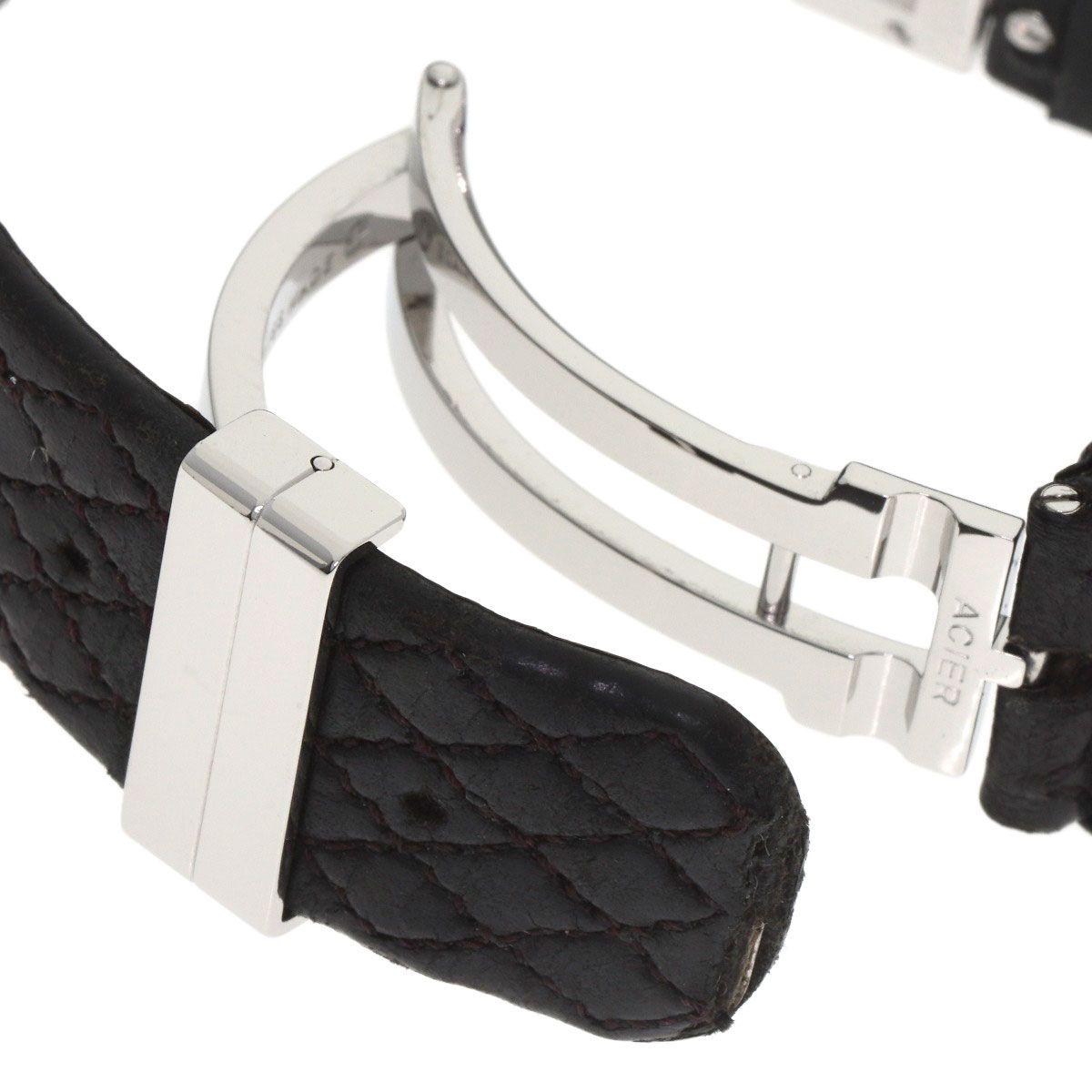 Chanel Quilted Watch SS Leather — view 8