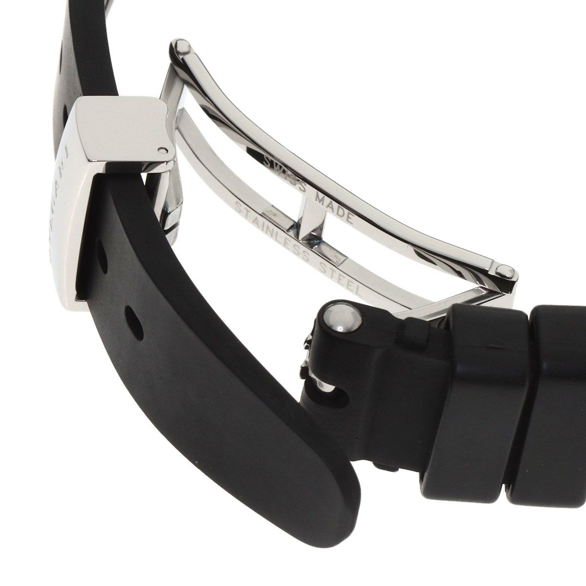 Bvlgari Rettangolo Watch SS Rubber — view 8