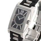 Bvlgari Rettangolo Watch SS Rubber — view 3