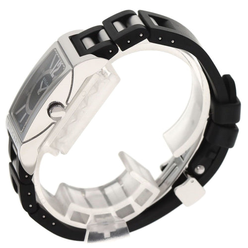 Bvlgari Rettangolo Watch SS Rubber — view 2
