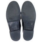 Saint Laurent Paris le Loafer Penny Slippers Patent le Shoes Black White — view 5