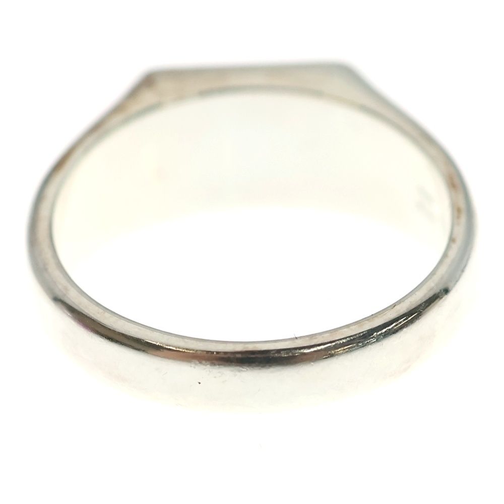 Gucci Interlocking Signet Ring Silver — view 2