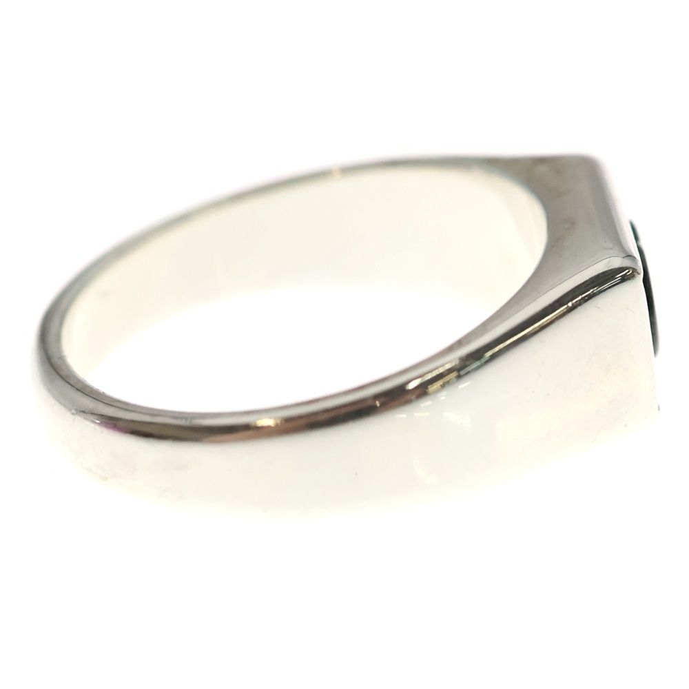 Gucci Interlocking Signet Ring Silver — view 4