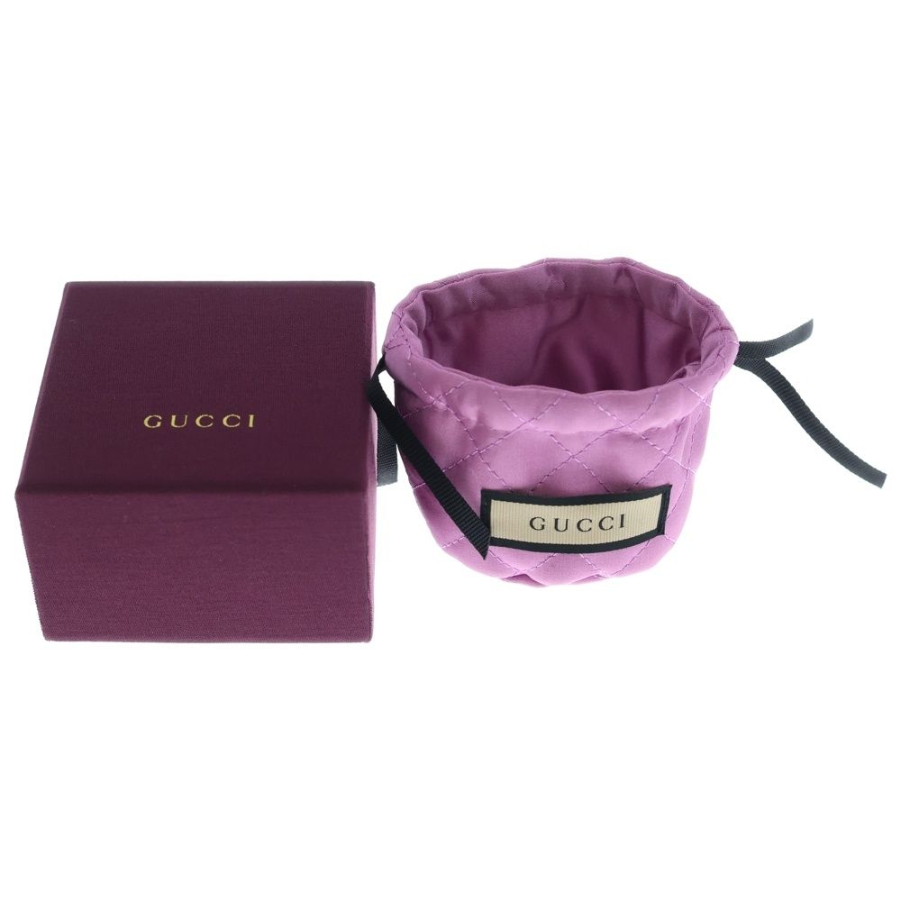 Gucci Interlocking Signet Ring Silver — view 7