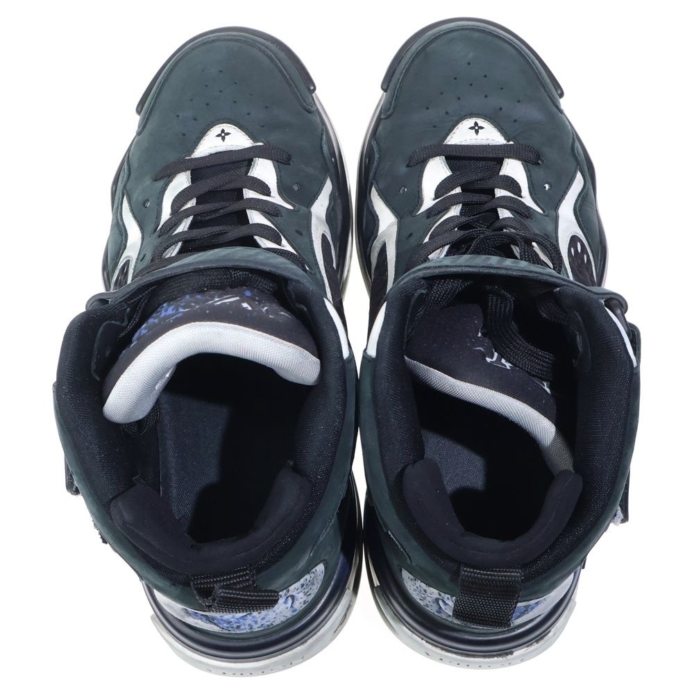 Louis Vuitton LV Treille Fabric High Cut Sneakers Black White — view 4