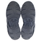 Chanel Leather Tweet Sneakers CC Logo Silver Black — view 5