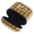 Fendi Gingham Check Airpods Case Yellow Hat — view 5