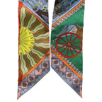 Hermes Scarf Twilly Object de Curiosity Silk Multicolor — view 3