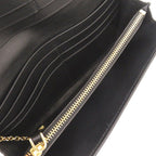 Prada Quilted Nylon Leather Black Wallet — view 5