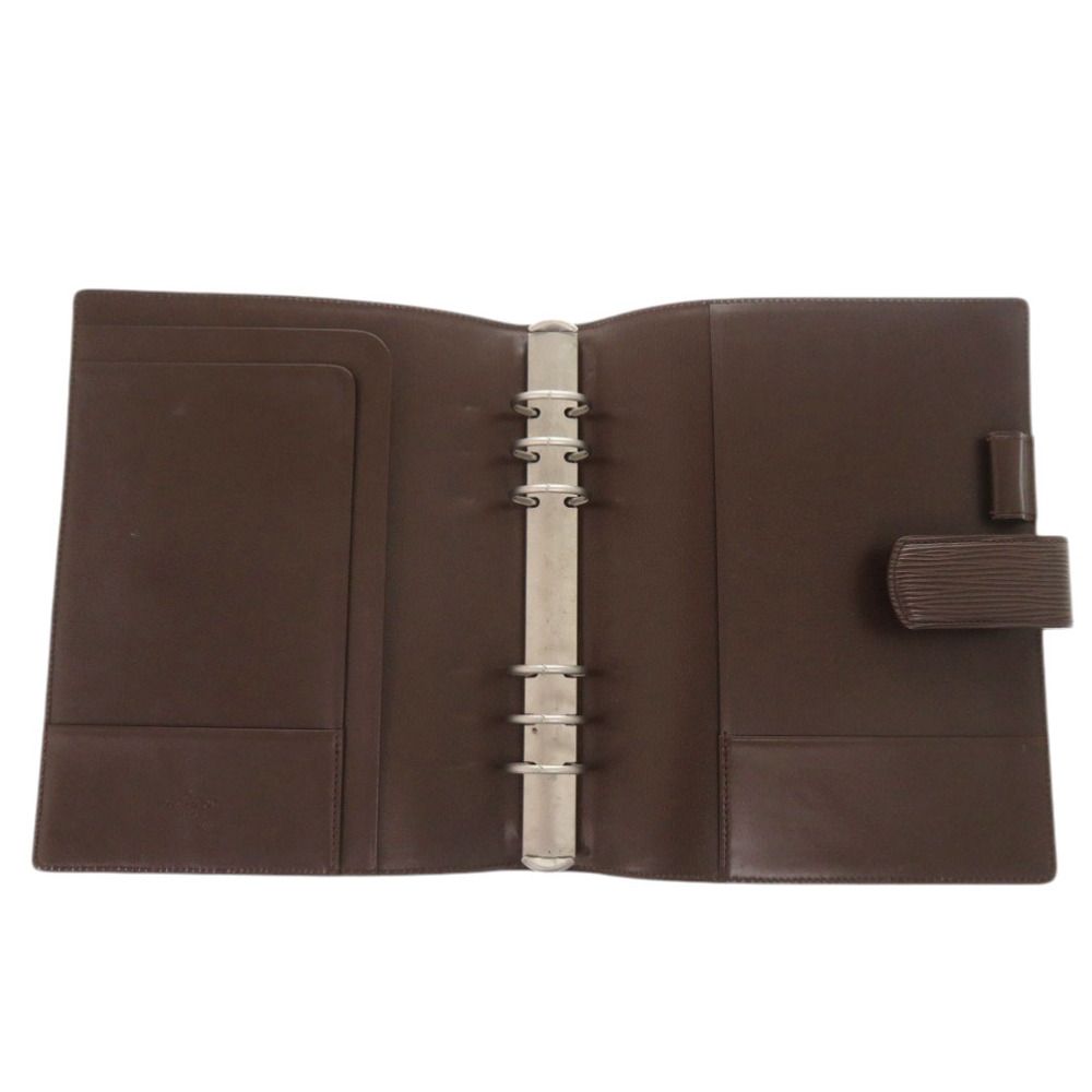 Louis Vuitton Agenda GM Epi Brown Notebook Cover — view 4