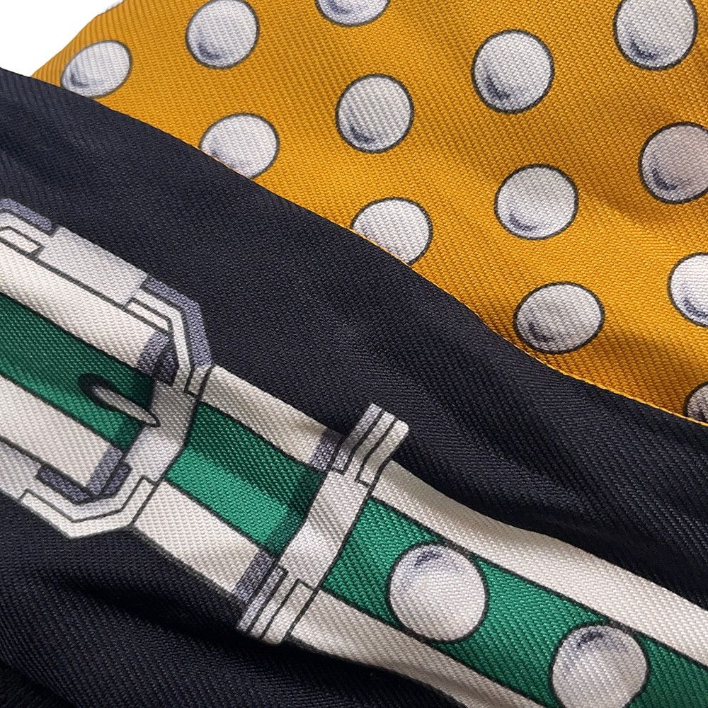Hermes Scarf Twill Grand Tralala Silk — view 6