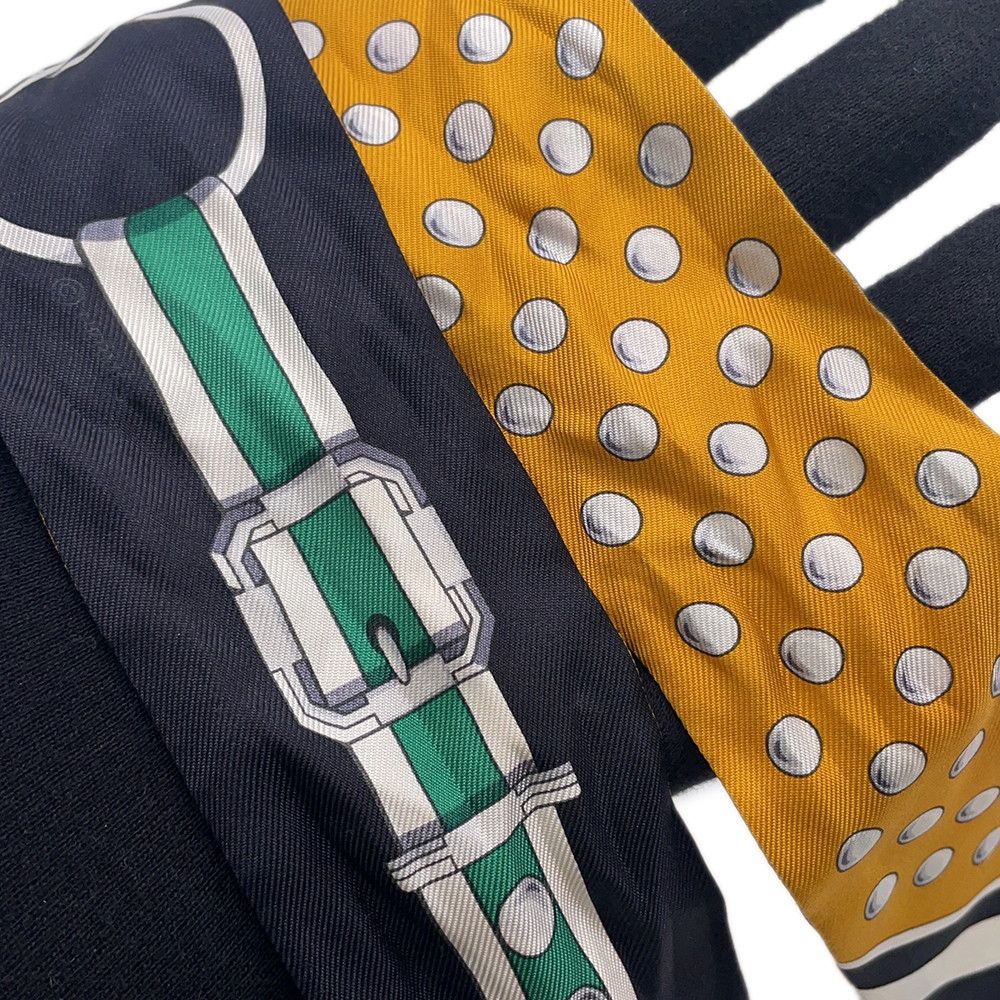 Hermes Scarf Twill Grand Tralala Silk — view 5