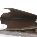 Louis Vuitton Portefeuille Sarah Wallet Damier Canvas Brown — view 8