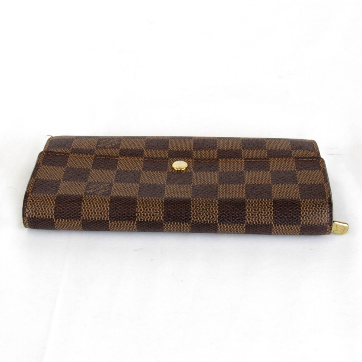 Louis Vuitton Portefeuille Sarah Wallet Damier Canvas Brown — view 6