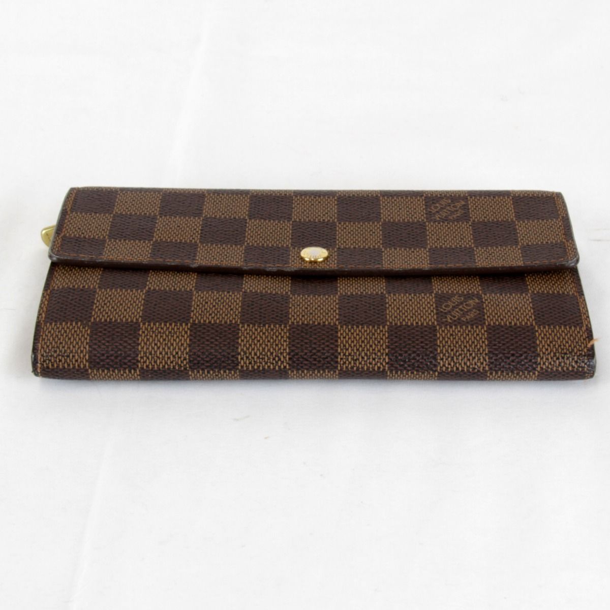 Louis Vuitton Portefeuille Sarah Wallet Damier Canvas Brown — view 5