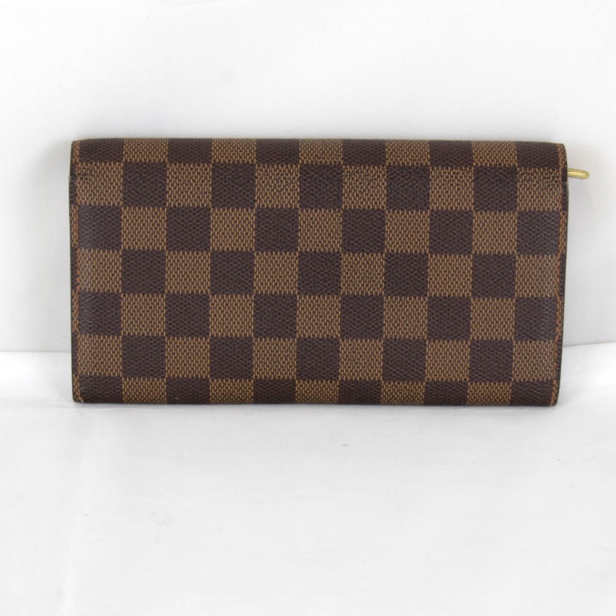 Louis Vuitton Portefeuille Sarah Wallet Damier Canvas Brown — view 2