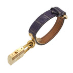 Hermes Kelly Watch Gold Blue Quartz Cadena — view 6