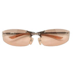 Dior Minipop Sunglasses Gold Eyewear — view 2