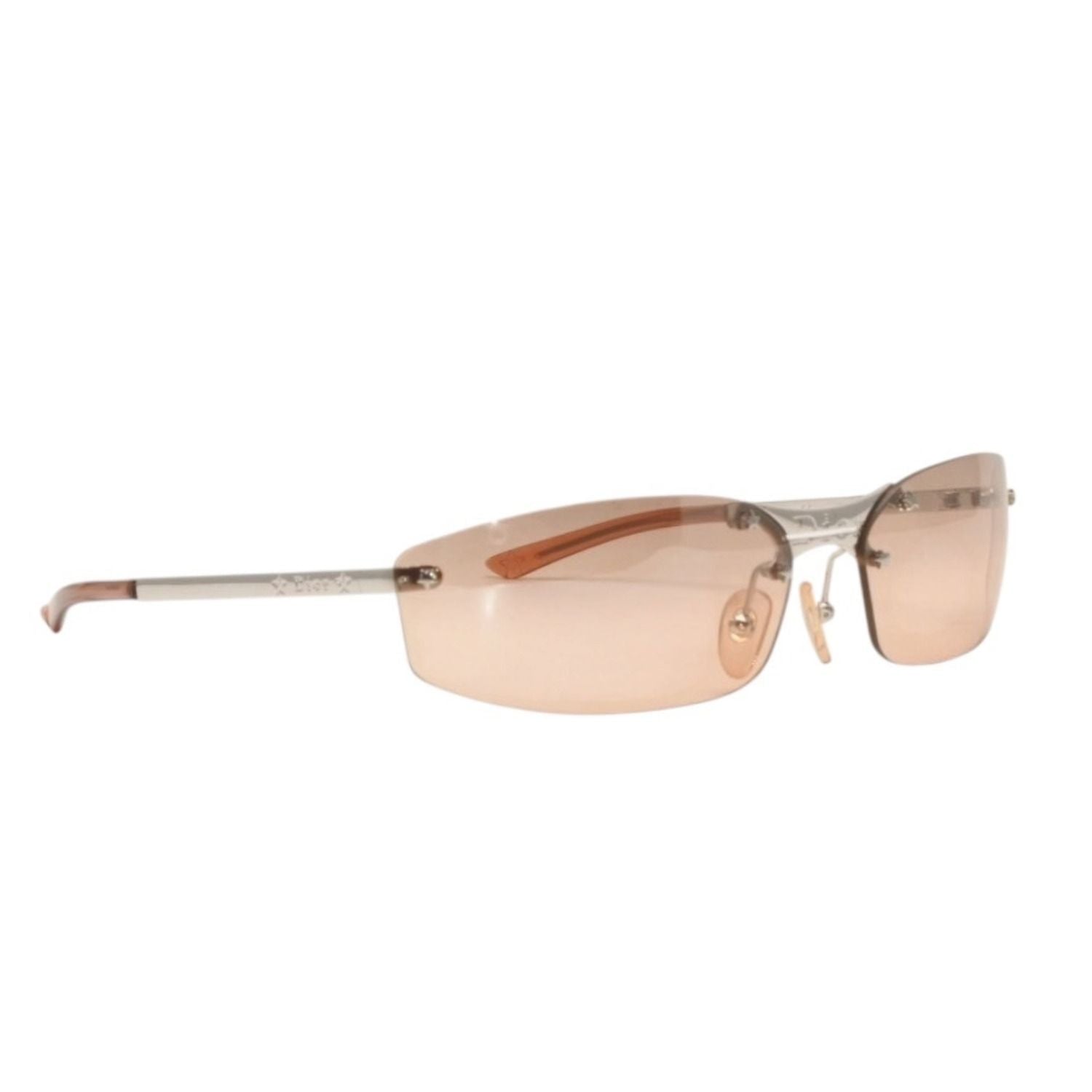 Dior Minipop Sunglasses Gold Eyewear — view 4
