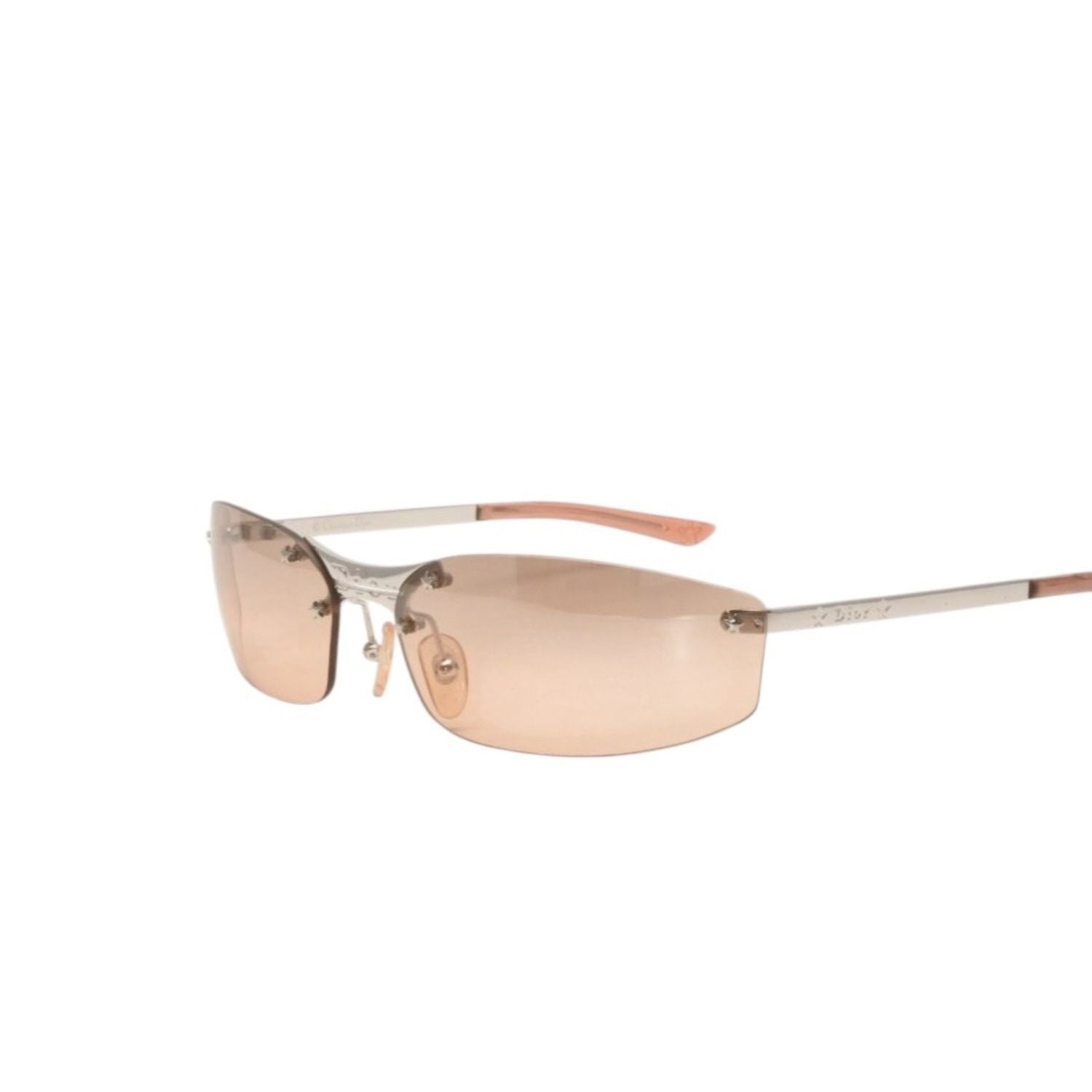 Dior Minipop Sunglasses Gold Eyewear — view 3