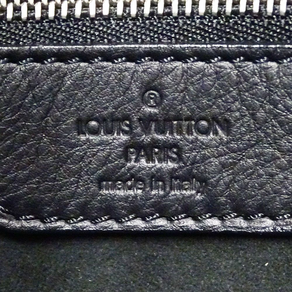 Louis Vuitton 2-Way Shoulder Bag Monogram Antia Ixia MM Noir Black Embroidery — view 8