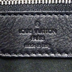 Louis Vuitton 2-Way Shoulder Bag Monogram Antia Ixia MM Noir Black Embroidery — view 8