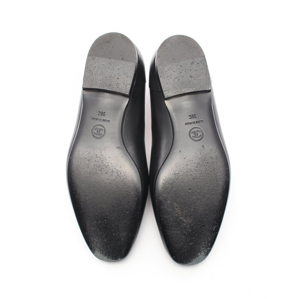 Chanel CC Logo Opera Shoes Leather — view 4