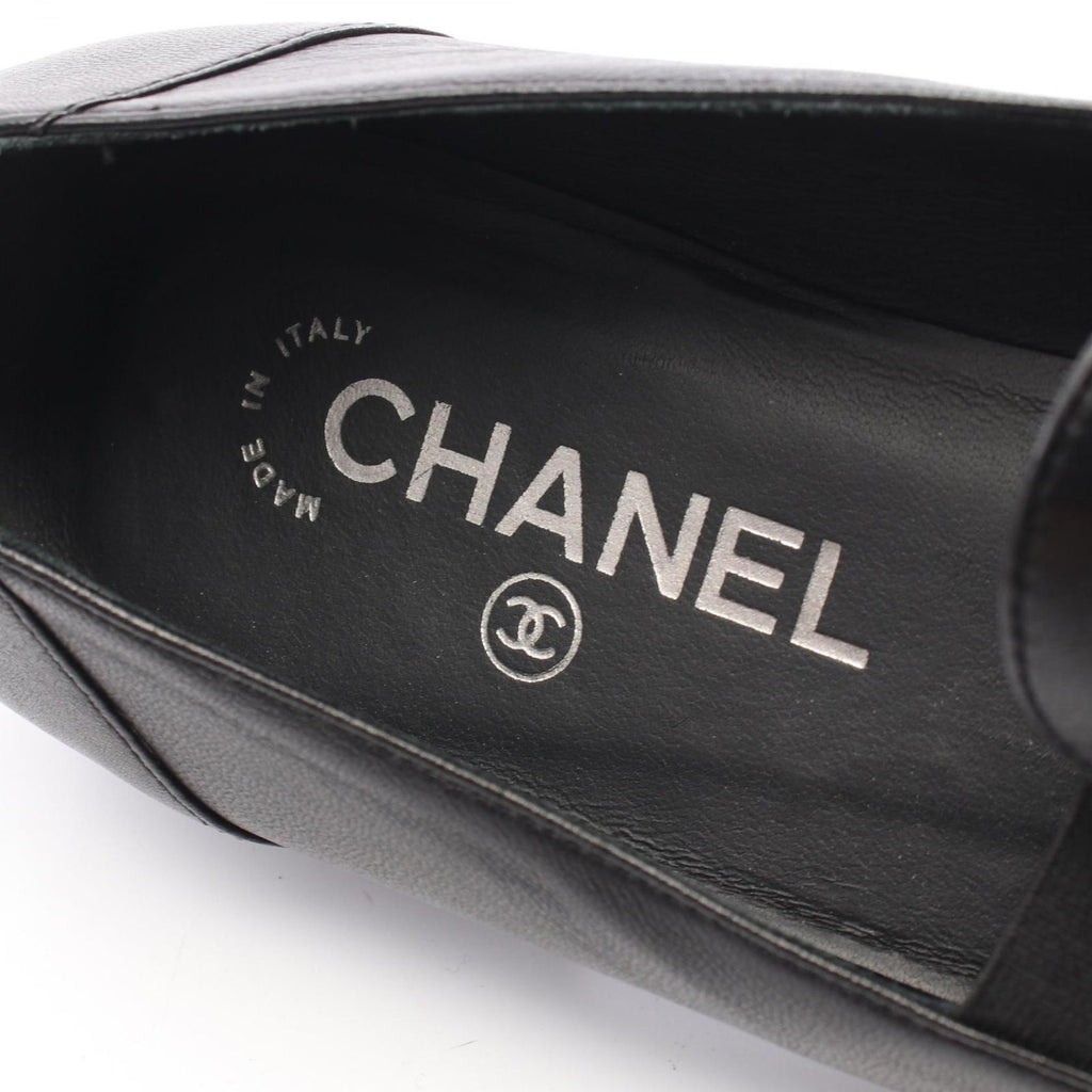 Chanel CC Logo Opera Shoes Leather — view 5