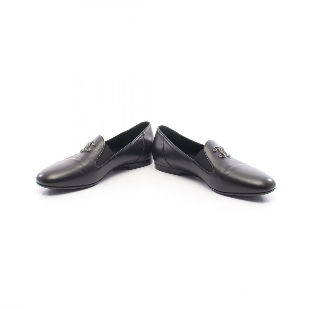 Chanel CC Logo Opera Shoes Leather — view 3
