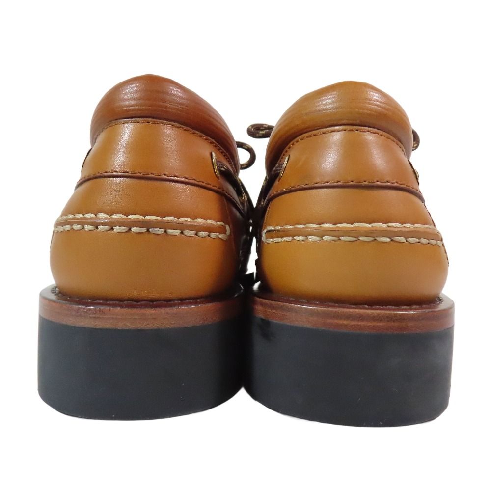 Louis Vuitton Summerland Line Epi Leather Deck Shoes Loafers 7.5 Brown — view 3