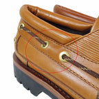 Louis Vuitton Summerland Line Epi Leather Deck Shoes Loafers 7.5 Brown — view 7