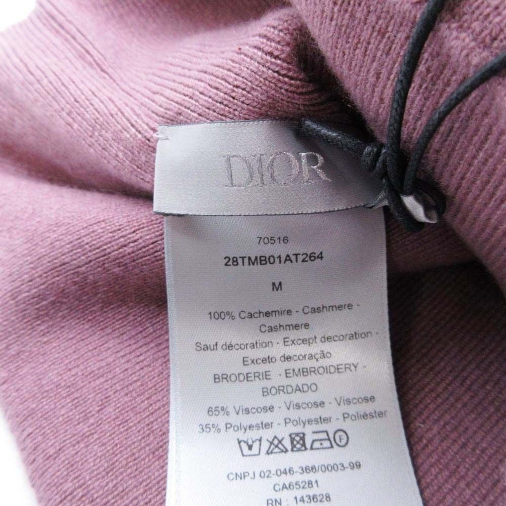 Dior Travis Scott Cactus Jack Beanie Knit Hat Cap M Purple Violet — view 6