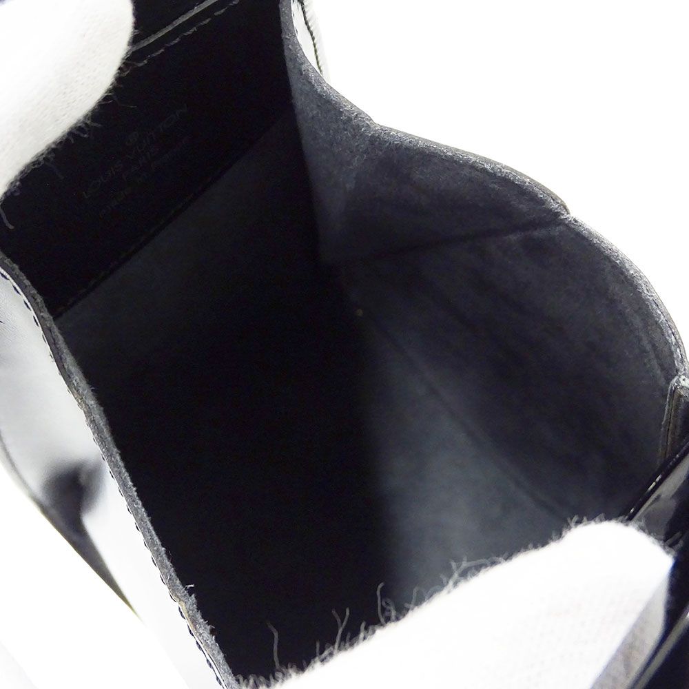 Louis Vuitton Shoulder Bag Epi Leather Mini Noir Black Crossbody Vintage Small — view 5