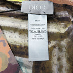 Dior Duncan Grant Square Scarfskin Bandana Silk Painting Graphic Multicolor — view 5