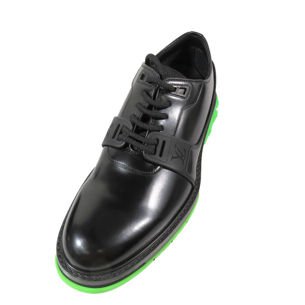 Louis Vuitton LV Fusion Davy Leather Shoes Lace Up Monogram Sole LV — view 4