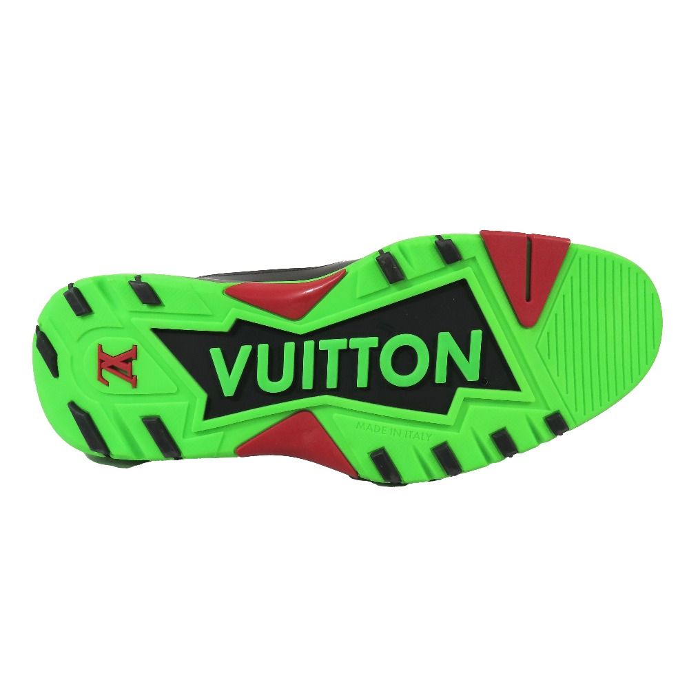 Louis Vuitton LV Fusion Davy Leather Shoes Lace Up Monogram Sole LV — view 6
