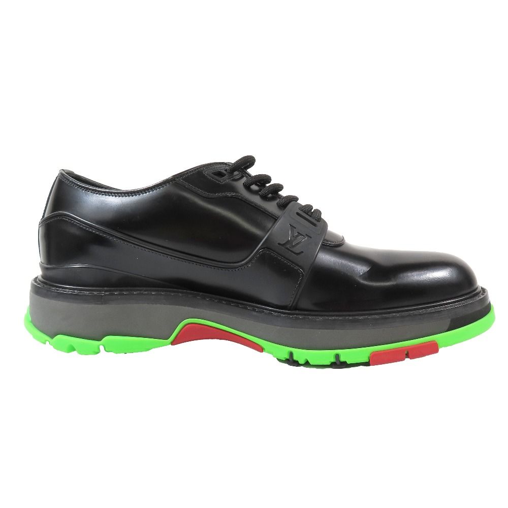 Louis Vuitton LV Fusion Davy Leather Shoes Lace Up Monogram Sole LV — view 2