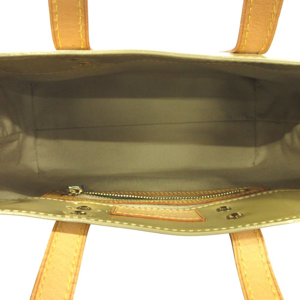 Louis Vuitton Monogram Vernis Reed PM Hand Tote Patent Enamel Yellow — view 6