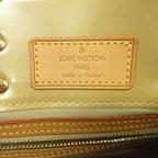 Louis Vuitton Monogram Vernis Reed PM Hand Tote Patent Enamel Yellow — view 7