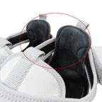 Hermes Giorno Sandals Shoes Technical Jersey Velcro 44 Gray Black — view 8