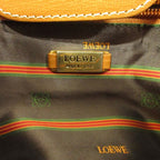 Loewe Velazquez Tote Hand Leather Vintage Brown Gold — view 9