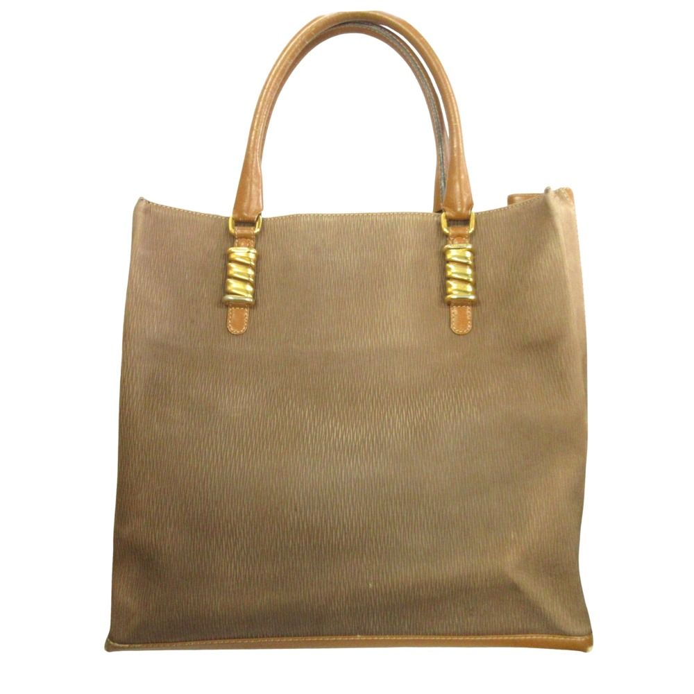 Loewe Velazquez Tote Hand Leather Vintage Brown Gold — view 2