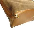 Loewe Velazquez Tote Hand Leather Vintage Brown Gold — view 6