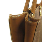 Loewe Velazquez Tote Hand Leather Vintage Brown Gold — view 5