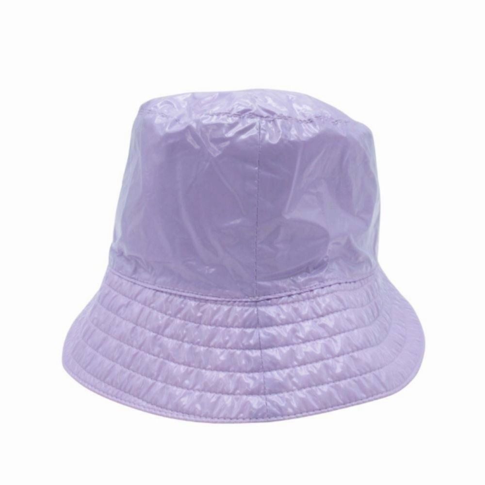 Hermes Fred Backet Hat Rain Hat Nylon Bucket Hat 59 cm Purple — view 4