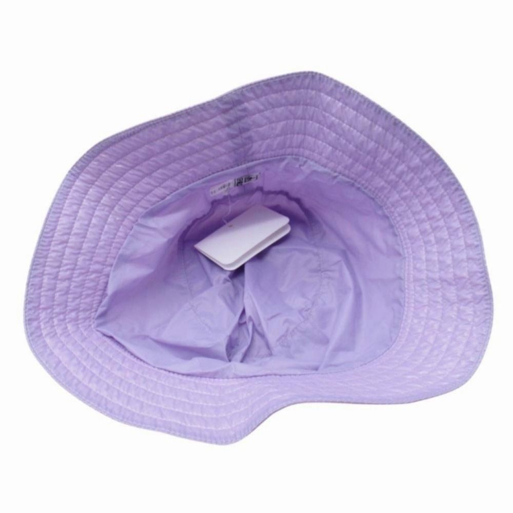 Hermes Fred Backet Hat Rain Hat Nylon Bucket Hat 59 cm Purple — view 5