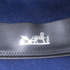 Hermes Chapeau Brooke Rabbit Felt Hat Wide Brim Folded Hat Cap 57 cm Navy — view 9