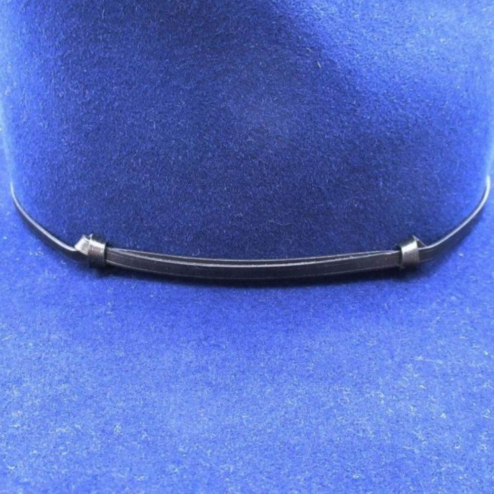 Hermes Chapeau Brooke Rabbit Felt Hat Wide Brim Folded Hat Cap 57 cm Navy — view 6