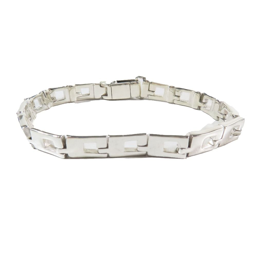 Gucci Polished Glogo Chain Bracelet 925 Sterling Silver — view 3